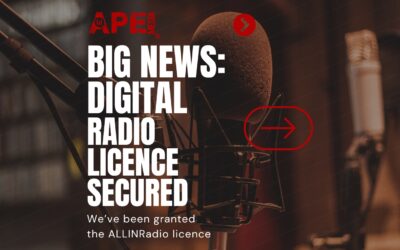 Big News – Radio Licence Secured